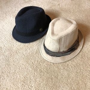 Two fedoras